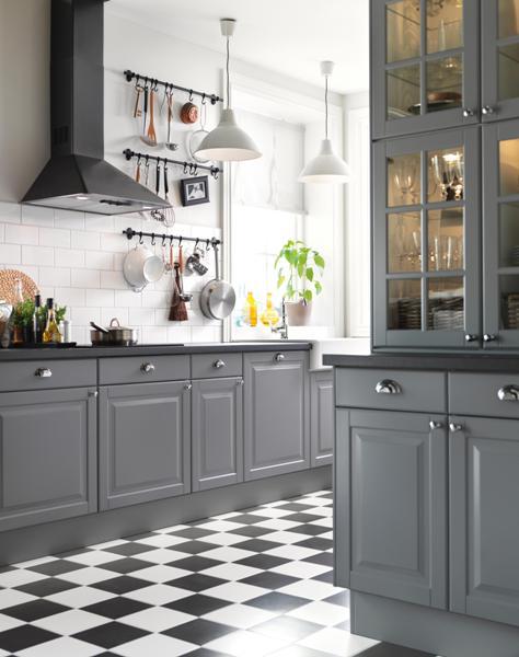 Hot trends in 2015: grey kitchens Ikea cocinad