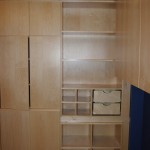 Customized shelving for the client, and be readjusted.