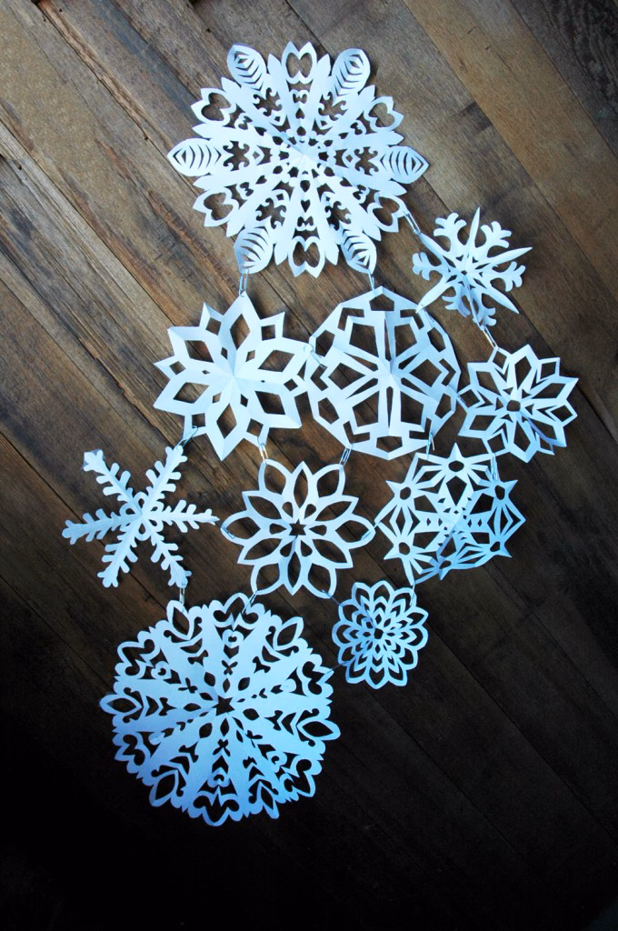12 Days of DIY: How to Make a Snowflake