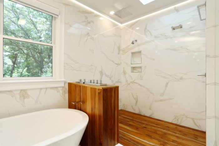 Chestnut Hill Master Bathroom rainshower