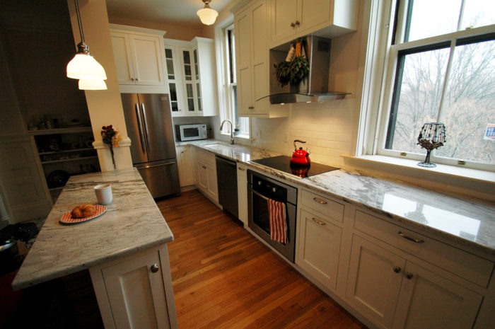 brookline kitchen remodel - whole kitchen small