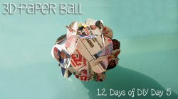 3d paper ball cover photo