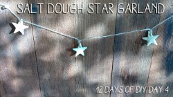 salt dough star garland cover image