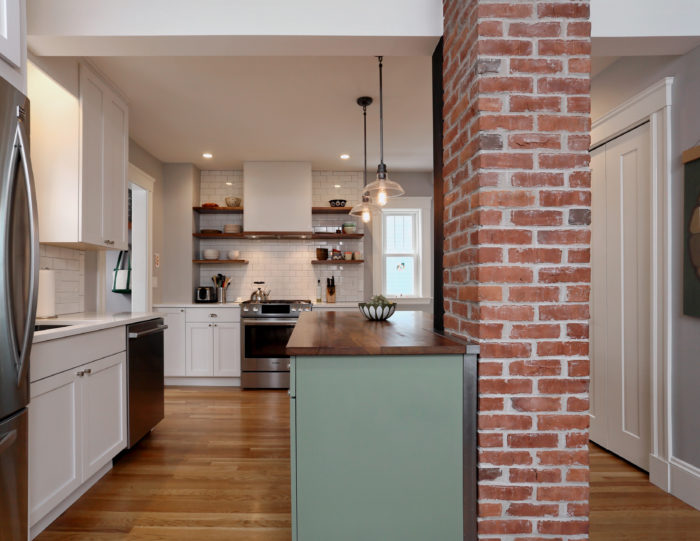 Arlington Kitchen Remodel Chimney