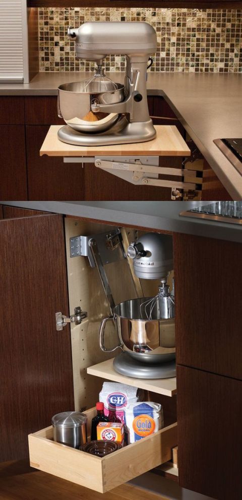 kitchen storage from Country Living