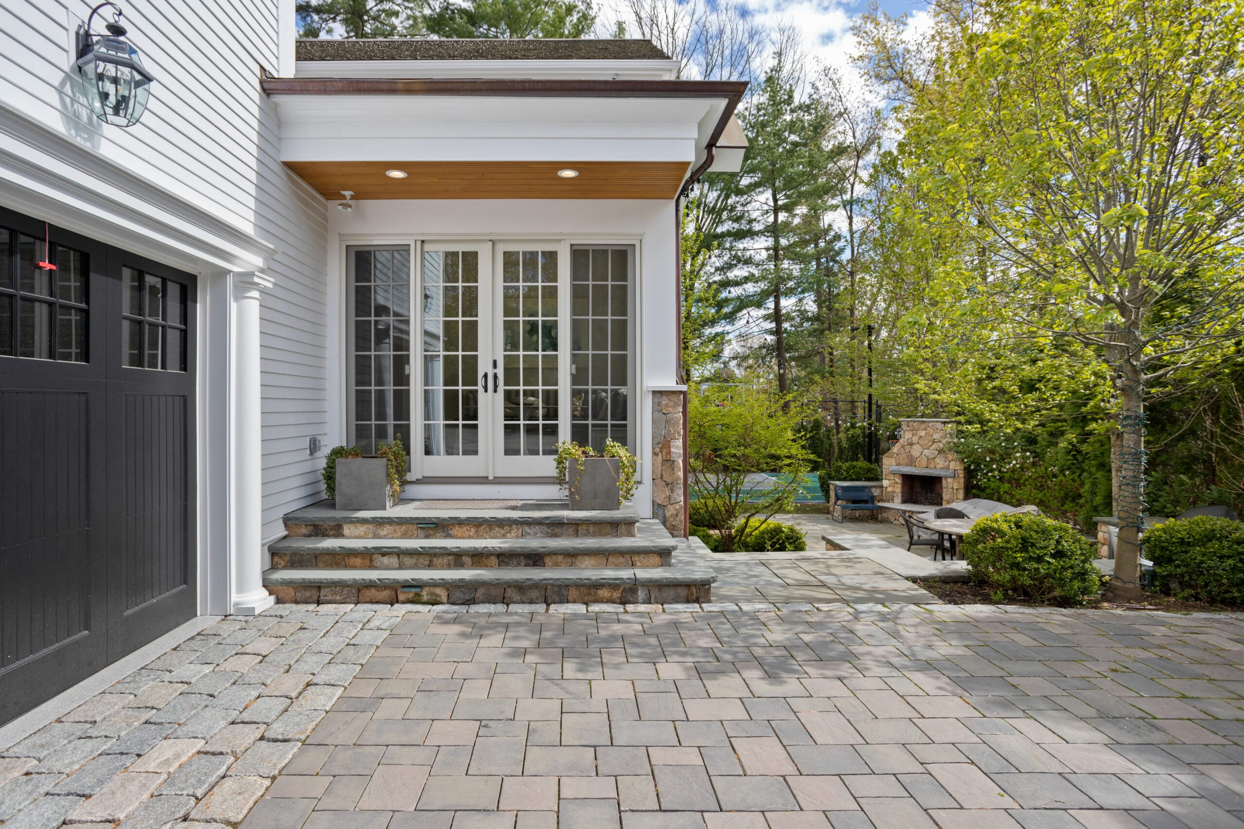 Entrance addition in Wellesley MA