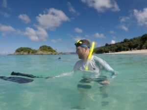 Drew Snorkeling