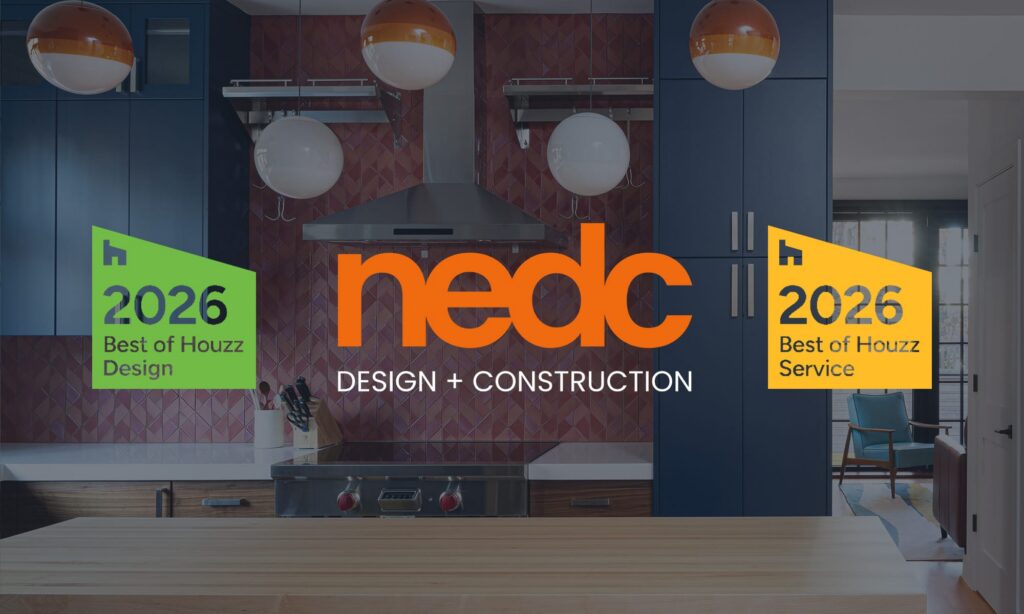 2026 Best of Houzz Design & Best of Houzz Service Awarded to New England Design & Construction