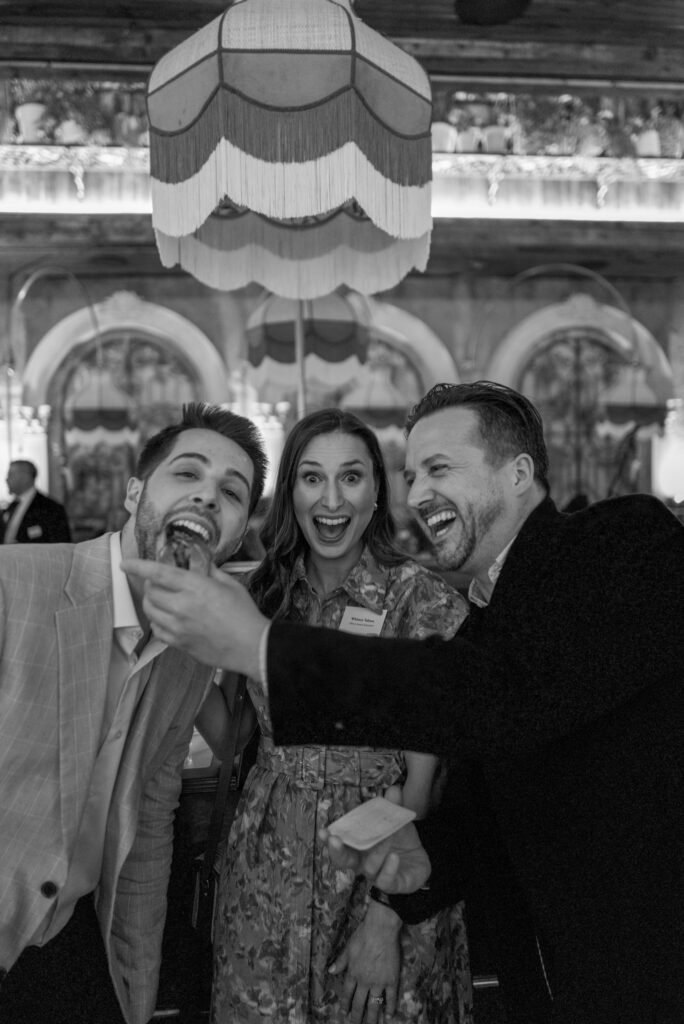 Oz Dallaserra of NEDC with Whitney Talsma Founder of Oliver James Interiors at Dalia's restaurant, Modern Luxury Interior Best of Design Awards 2026