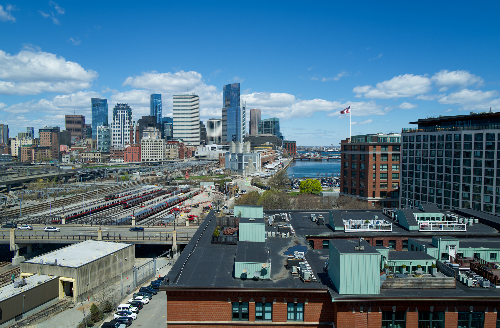 Boston views from a beautifully designed and remodeled condo at the Macallen Building