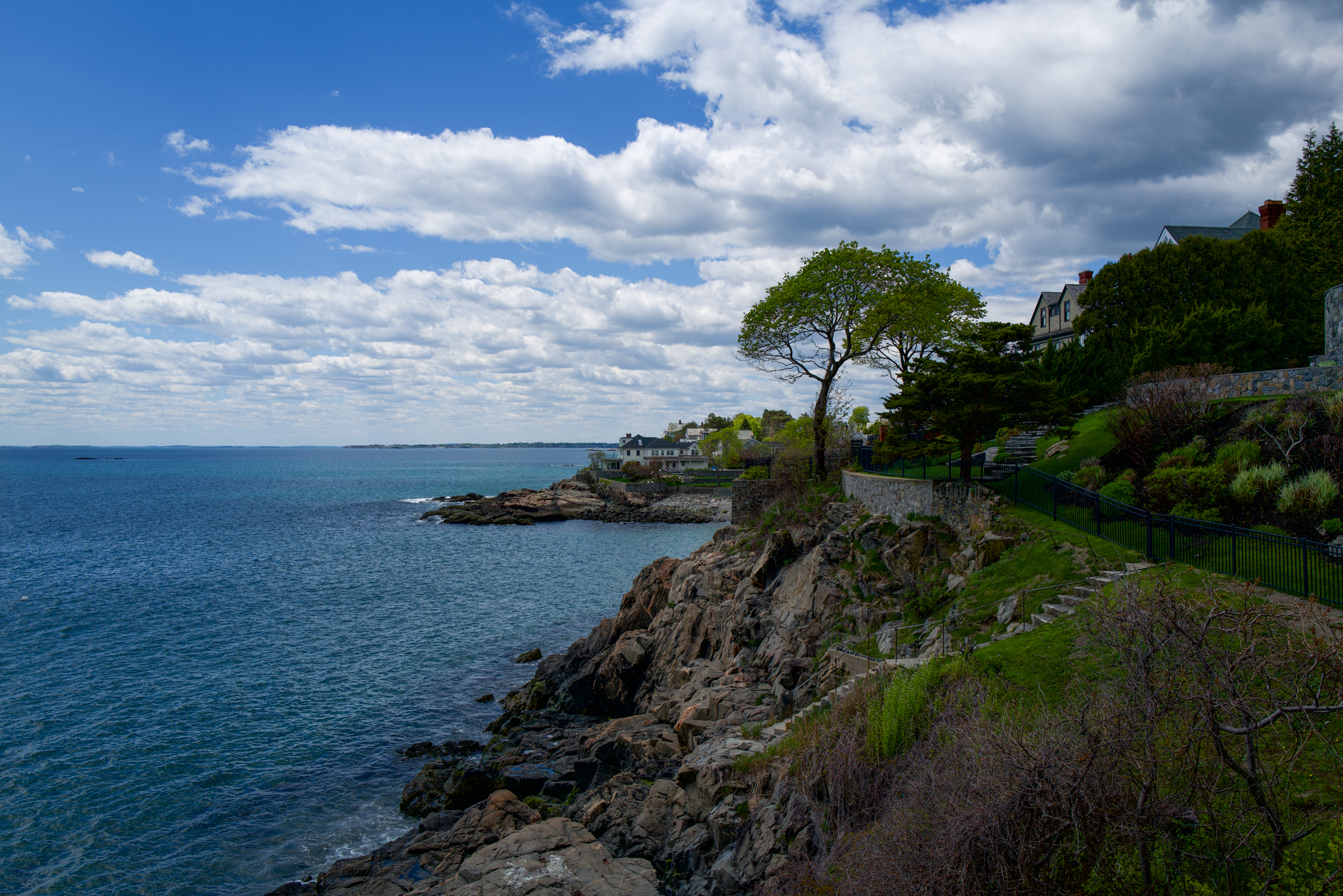 Stunning views from a beautiful NEDC whole home gut remodel in Marblehead, MA