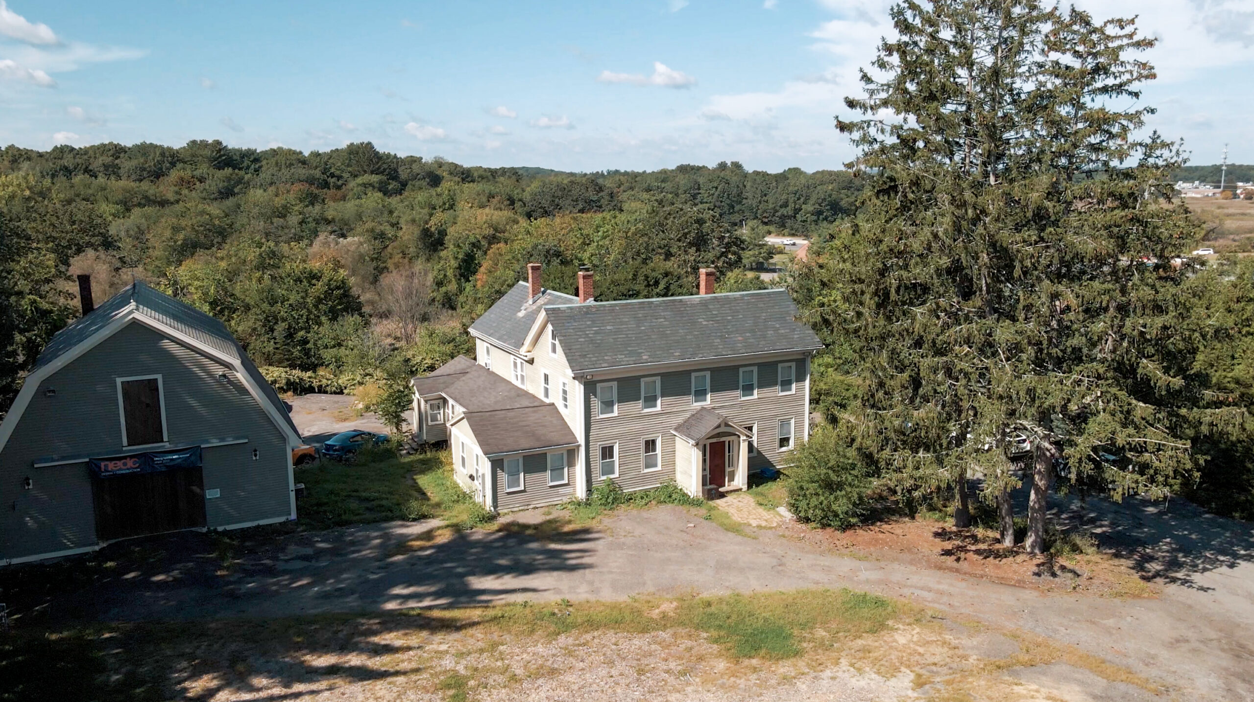 New England Design & Construction's home at 342 Bedford Street in Lexington, MA